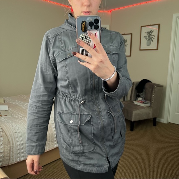 Mossimo Supply Co. Jackets & Blazers - Mossimo supply Gray jacket/coat xxl